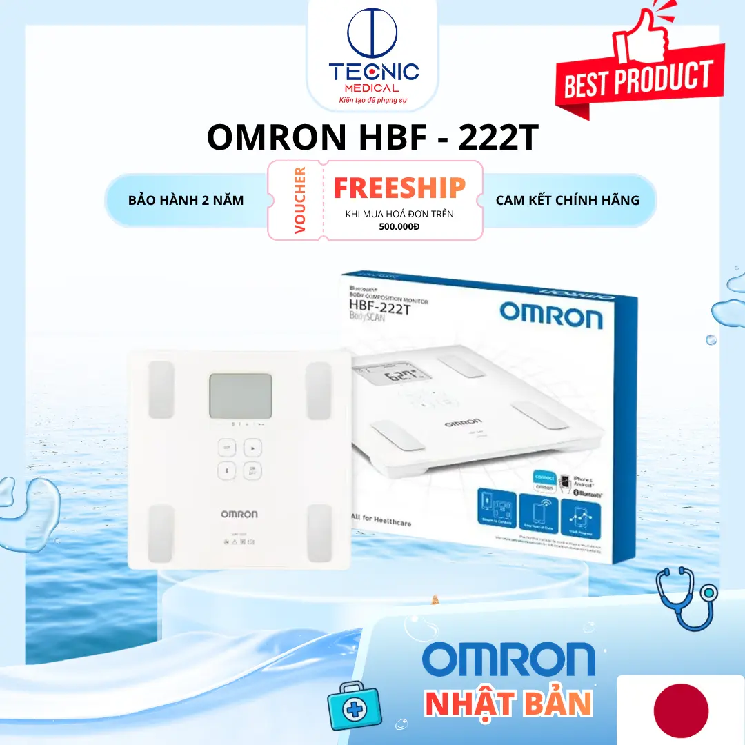 Máy đo thành phần cơ thể Omron HBF-222T